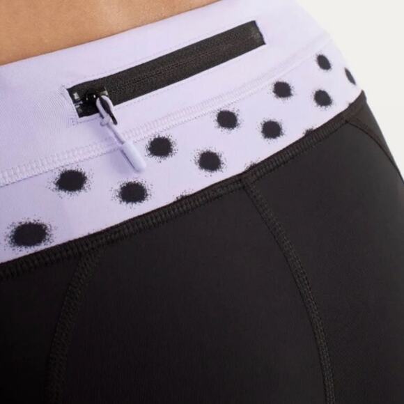 Lululemon Run Inspire Crop II Dot Leggings Size 2 - Picture 3 of 12